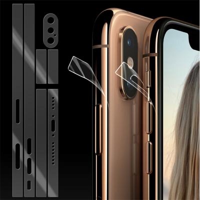 İphone Xs Max.6.5 Hidrojel Hayalet Yan Alt Üst Kamera Kaplama