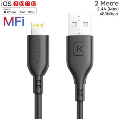 KUULAA 2M MFI Sertifikalı 2.4A İPhone 11,11Pro XS XR-8 Usb kablo