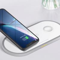 Kuulaa 3in1 Wireless Kablosuz Şarj iPhone+iWatch+AirPods