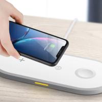 Kuulaa 3in1 Wireless Kablosuz Şarj iPhone+iWatch+AirPods