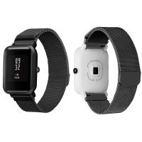 Mijobs Xiaomi Amazfit Bip Metal Milano Loop Kayış Kordon
