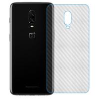 Oneplus 6t Şeffaf Karbon Fiber Kaplama Sticker
