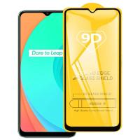 OPPO Realme C3 Full Glue Tempered Cam Ekran Koruyucu