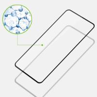 Oppo Reno 4  Full Glue Tempered Cam Ekran Koruyucu Full Kaplama