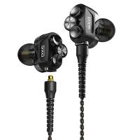Plextone DX6 3.5mm Jack HIFI Stereo bas MMCX kablo kulakiçi Kulaklık