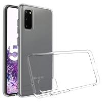 Samsung Galaxy S20 2.0mm Şeffaf Silikon Shockproof Kılıf