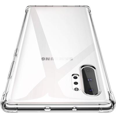 Samsung Galaxy Note 10 Plus Darbe Emici Silikon Kılıf Anti-Drop
