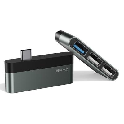 USAMS US-SJ461 Type-C Mini HUB Type-C to 3 USB 3.0 - 2.0 Hub