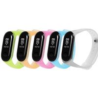 Xiaomi Mi Band 3 Mi-Band 4 Transparan Silikon Kayış Kordon