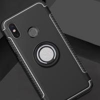 Xiaomi Mi8 360 Doner Yüzüklü Darbe Emici Armor Tpu+pc Kılıf