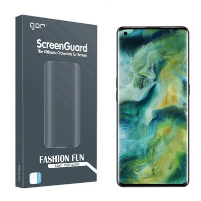 GOR Oppo Find X2 3D Kavisli Full Ekran Koruyucu 2 Adet Set