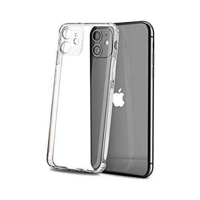 GOR iPhone 12 Mini 5.4 inch Kamera Korumalı Şeffaf Silikon Kılıf