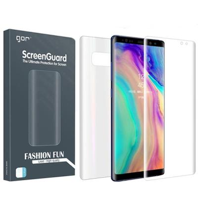Samsung Galaxy S10 3D Kavisli Ön Arka Full Pet Ekran Koruyucu Darbe Emici
