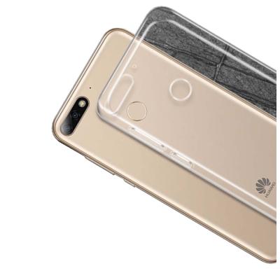 Huawei Y9 2018 Şeffaf Soft Slim Fit Silikon Kılıf