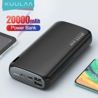 KUULAA 20000mAh Hızlı Şarj PowerBank Çift Güç Bankası QC3.0 PD3.0