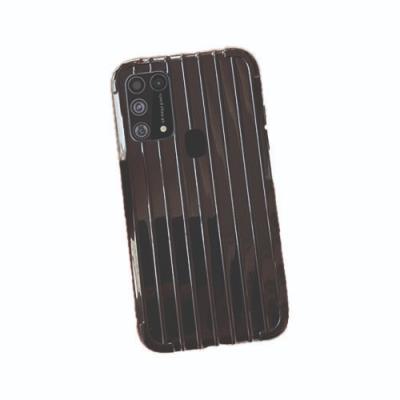 Samsung Galaxy M31 Kılıfı Trunk Lines İnce Soft Silikon Kılıf