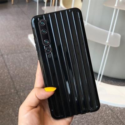 Xiaomi Mi 10 için Trunk Lines İnce Soft Silikon Kılıf