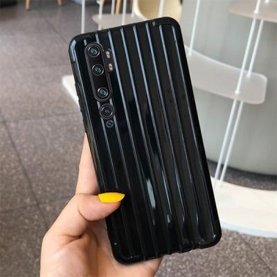 Xiaomi Mi Note 10 için Trunk Lines İnce Soft Silikon Kılıf