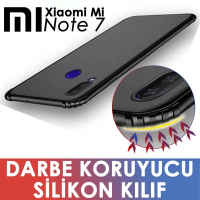 Xiaomi Redmi Note 7 Anti-Drop Darbe Emici Silikon Kılıf