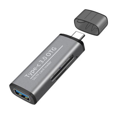 ADS-103 USB Type-C 3.0 SD-TF Hızlı Hafıza Kart Okuyucu Card Reader