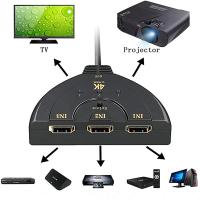 3 Portlu HDMI Çoklayıcı Dönüştürücü Full HD HDMI Switch