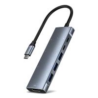 Ally 9in1 Type-C Hub 4k 30hz Ethernet Hdmi Usb 3.0-Sd-PD Adaptör