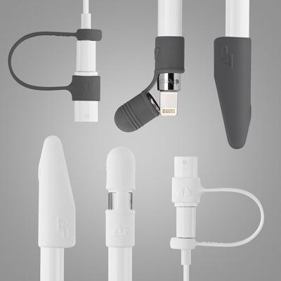 Apple Pencil Kalem Silikon Kılıf Seti