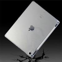 iPad Pro 12.9 (2020)-(2018) Kalemlikli Yerli Şeffaf Silikon Kılıf