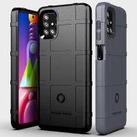 Samsung Galaxy M51 için Rugged Shield Case Silikon Kılıf