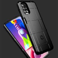 Samsung Galaxy M51 için Rugged Shield Case Silikon Kılıf