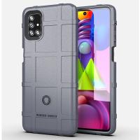 Samsung Galaxy M51 için Rugged Shield Case Silikon Kılıf
