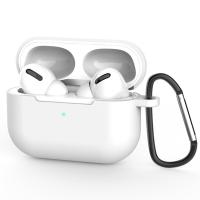 Apple AirPods Pro için İnce Slim Silikon Kılıf + Anahtarlık