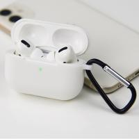 Apple AirPods Pro için İnce Slim Silikon Kılıf + Anahtarlık