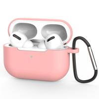 Apple AirPods Pro için İnce Slim Silikon Kılıf + Anahtarlık