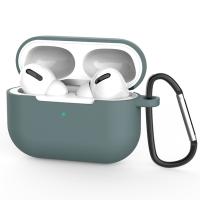 Apple AirPods Pro için İnce Slim Silikon Kılıf + Anahtarlık