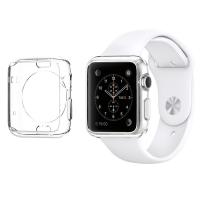 Apple iWatch 1-2-3 42mm için Ultra Slim İnce Soft Silikon Kılıf