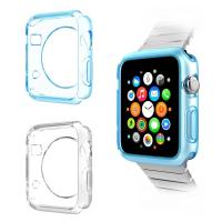 Apple iWatch 1-2-3 42mm için Ultra Slim İnce Soft Silikon Kılıf