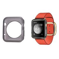 Apple iWatch 1-2-3 42mm için Ultra Slim İnce Soft Silikon Kılıf