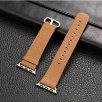 Apple iWatch için 42mm 1-2-3-4 44mm-46mm Klasik Deri Kayış Kordon