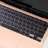 Apple Macbook Air 13.3 A2179 için Silikon Klavye Koruyucu