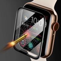 Apple Watch 1-2-3 42mm 3D Kavisli Full PMMA Ekran Koruyucu