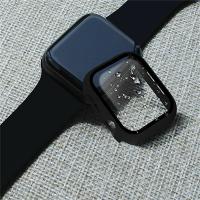 Apple Watch 4-5-6 44mm Silikon Kordon Kayış Ekran Koruyucu Kılıf