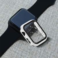Apple Watch 4-5-6 44mm Silikon Kordon Kayış Ekran Koruyucu Kılıf