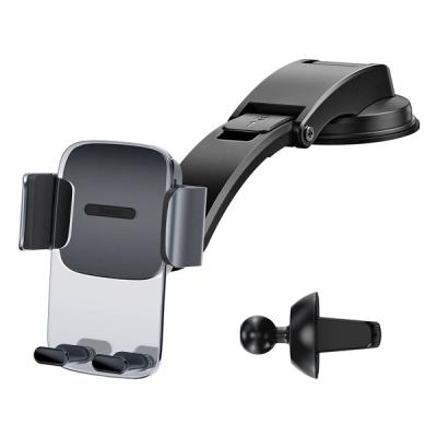 Baseus 2in1 Torpido Üstü ve Havalandırma Araç içi Telefon Tutucu