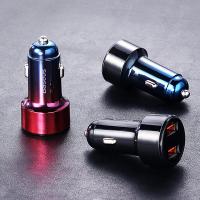 Baseus 45w Hızlı Şarj 4.0,3.0 Dual USB Çıkışlı Araç Şarj Başlık