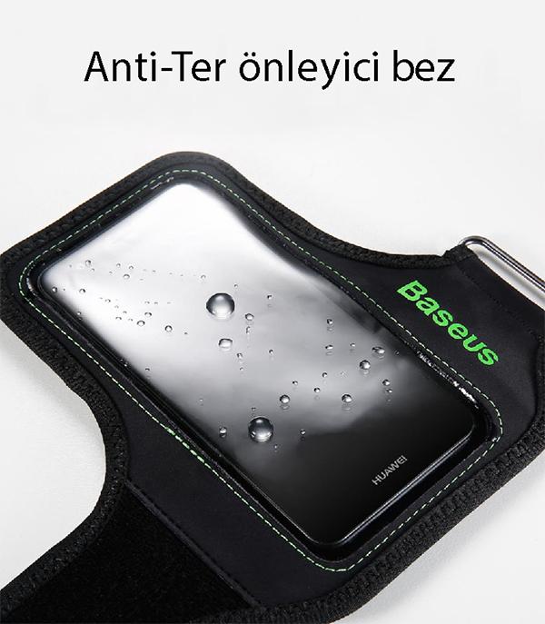 En Ucuz Baseus 5.8 inç Kadar Esnek Bileklik Kol Bandı Telefon Tutucu