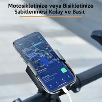 Baseus Armor Motorcycle Holder Motosiklet Bisiklet Telefon Tutucu
