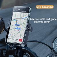 Baseus Armor Motorcycle Holder Motosiklet Bisiklet Telefon Tutucu
