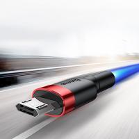 Baseus Cafule Micro Usb 3 Metre 2.0A Halat USB Hızlı Şarj Kablosu