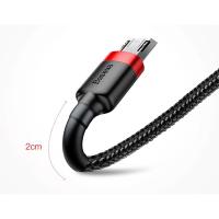 Baseus Cafule Micro Usb 3 Metre 2.0A Halat USB Hızlı Şarj Kablosu